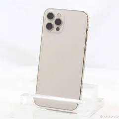 〔中古品〕 iPhone12 Pro 128GB ゴールド NGM73J／A SIMフリー【348】