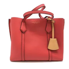 【中古】TORY BURCH ペリー 2WAY バッグ RED　トリーバーチ[24]