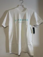 【新品未使用】DIAMOND SUPPLY ダイアモンドサプライ メンズ Tシャツ  ホワイト A18DMPA022 STONE CUT TEE SP18 WHITE S XXLのサムネイル