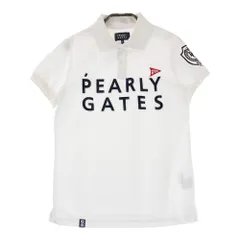 サイズ：0 PEARLY GATES パーリーゲイツ  半袖ポロシャツ  ホワイト系 [240101446231] ゴルフウェア レディース ストスト