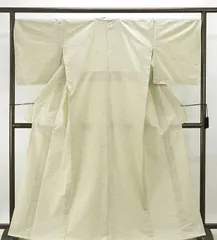 単衣 紬 新品仕立済 正絹 単衣 山形ぜんまい紬 縦縞模様 身丈166cm 裄丈68cm 紬 新品 仕立て上がり 着物 wd1038