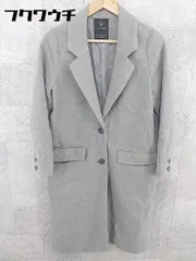 ◇ w closet ダブルクローゼット 長袖 コート サイズF グレー レディース 【中古】 【1002802348037】