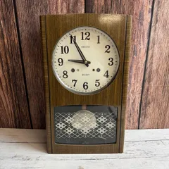 アンティーク掛時計　古時計ゼンマイ掛時計　振り子時計 楽天市場】ぜんまい時計 ゼンマイ時計 振り子時計 柱時計