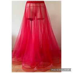 ベリーダンス スカート チュール