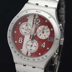 appetime アピタイム レッド クロノグラフ 腕時計 美品 - メルカリ