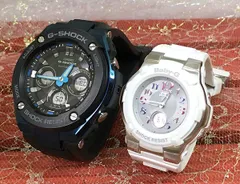 Gショック ペア G-SHOCK BABY-G ペアウォッチ  カシオ 2本セット  アナデジ GST-W300G-1A2JF BGA-1100GR-7BJF ラッピング無料