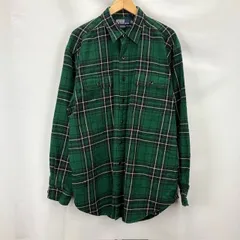 90年代 POLO by RALPH LAUREN WHITFIELD コットンネルシャツ サイズXL 07101204 872