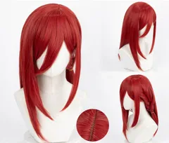 千切 豹馬 コスプレウィッグ BLUE LOCK ブルーロック ウィッグ　ネット付き　cosplay