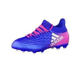 アディダス(adidas) サッカースパイク ジュニア X 16.1 FG/AG J BB5692 ブルー×Rホワイト×Sピンク 18.0cm