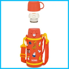 【★人気商品★】サーモス 水筒 真空断熱2ウェイボトル 0.6L/0.64L ミッフィー オレンジ FJO-601WFB OR