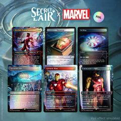 MTG IRON MAN RAINBOW FOIL Secret Lair x MARVEL