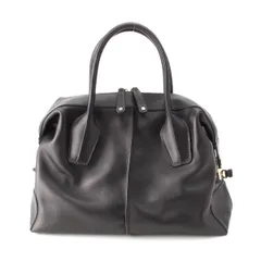 トッズ Dスタイリング レザー 牛革 2way ショルダー ハンドバッグ ブラック【中古】