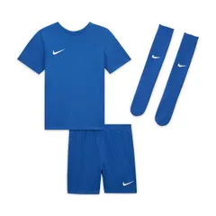 NIKE ナイキ CD2244 サッカー LK パーク20 サッカー ジュニア 半袖Tシャツ ハーフパンツ ソックス ３点セット ブルー 130