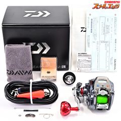 ★☆【ダイワ】 15シーボーグ 200J-L 使用距離35.2km 使用117時間 SLPWカラーアルミラウンドノブ装着 DAIWA SEABORG★☆m40017