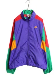 【お得なクーポン配布中!】 90s ナイキ フルジップ ナイロン ジャケット メンズ XL / 初期 銀タグ オールド 大きいサイズ スウッシュ ウインドブレーカー ジャンパー