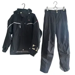 Z1531 DESCENTE デサント スキーウェア ブラック メンズ Oサイズ