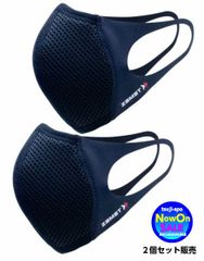 新品未使用　ザムスト　マスク　スポーツマスク　黒／2枚入【正規代理店】