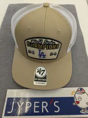 【新品未使用品】MLB ドジャース ワールドシリーズ 2024 優勝記念 キャップ LOS ANGELES DODGERS 2024 WORLD SERIES CHAMPIONS BELT '47 TRUCKER 帽子 USA直輸入 並行輸入品（葛西店）