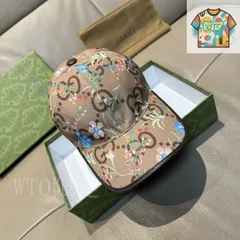【今日WTO】Gucci 新作 花柄大 G キャップ-LR40
