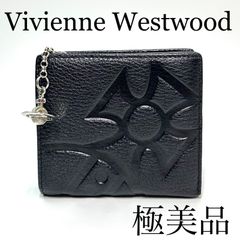 Vivienne Westwood ヴィヴィアンウエストウッド オーブ 二つ折り コンパクト 財布 エンボス チャーム