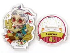【中古】アクリルスタンド・アクリルパネル 弁護士(フレディ・ライリー) 「Identity V 第五人格 常設カフェ in SWEETS PARADISE 第6弾 4周年 Anniversary Cafe トレーディングアクリルスタンド」