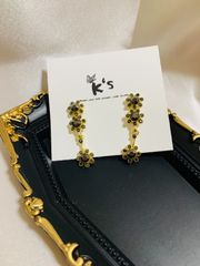 【K‘s store 2021】ピアス　925  ジルコン　お花　No.030