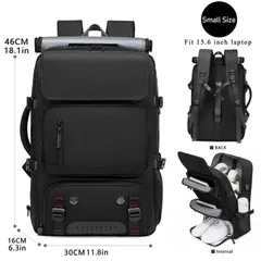 ビジネスリュック アウトドア シンプル USB充電ポート ブラック リュックサック トラベルバッグ リュック 大容量 超軽量 多機能 収納 黒 旅行 トラベル ハイキング メンズ レディース 男女兼用
