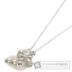 TIFFANY&Co. ティファニー テディベア ネックレス SV レディース