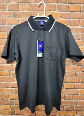 MIZUNO  ミズノ メンズ 半袖 ポロシャツ ブラック Lサイズ K2JA2C8009 #19481 身長172cm～178cm