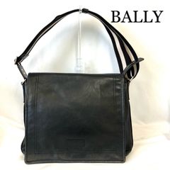 BALLY バリー ビジネスバッグ レザー メッセンジャー A4 ブラック