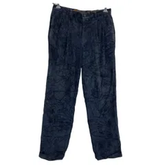TOMMY HILFIGER コーデュロイパンツ W31 ネイビー トミーヒルフィガー ジップアップ コーデュロイ ボトムス 古着卸 アメリカ仕入 2505-109