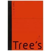 Trees  Ｂ５  Ａ罫  ３０枚  レッド  【キョクトウ・アソシエイツ】