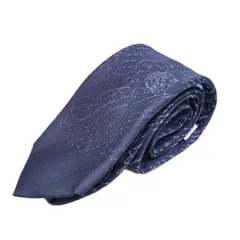 ベルルッティ ネクタイ　カリグラフィ　パープル　ナロータイ　49 ベルルッティ ネクタイ カリグラフィ パープル ナロータイ 49