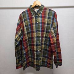KORATRON チェック柄シャツ ヴィンテージ メンズ 古着 M-C-373
