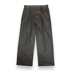 定価 24200円 PUBLIC TOKYO 24SS グロッシーシャンブレータックスラックス トラウザー パブリックトウキョウ ダークネイビー 2 153241010 67554A5のサムネイル