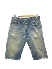 リーバイス Levi's 501 ショートパンツ ショーツ W34 ブルー系 ボタンフライ ハーフパンツ ボトムス