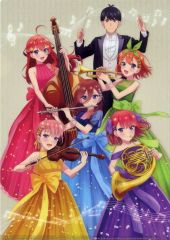 [중고] 클리어 파일 오케 콤비쥬얼 A4 클리어 파일 [5등분의 신부 5th Anniversary EVENT in 요코하마 아레나] 5주년 기념 세트 티켓 특전