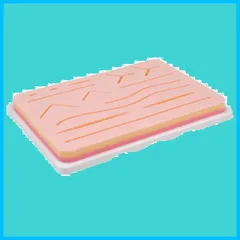 Medarchitect3層模擬真皮縫合練習パッド 人工皮膚 外科縫合練習キット 縫合練習用の傷つき簡単に割れたり 破れたり 裂けたりしません