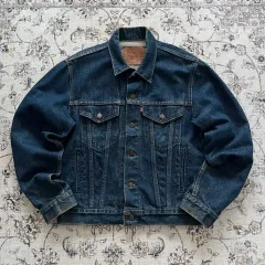 Levi's デニムジャケット 70506 46R USA製 87年 Levi's 70506-0216 Denim Jacket 紺 46R 80s Levis
