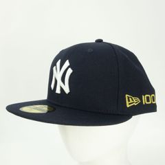 【未使用】NEW ERA ニューエラ 59FIFTY 100周年 フラッグロゴ キャップ 帽子 サイズ：7 5/8