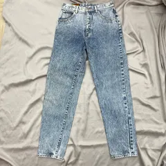 EDWIN エドウィン　デニム　ボトムス　ジーンズ　30 テーパード　ケミカル ウォッシュ　青　ブルー