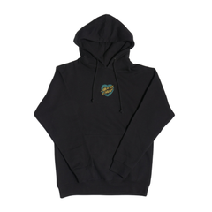 【SANTA CRUZ】SANTACRUZ  サンタクルーズ Heart Wreath  プルオーバーフーディ―  レディース パーカー BLACK