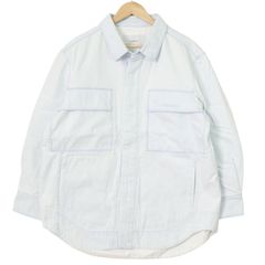 未使用品 OVERCOAT(オーバーコート) デニム シャツ ジャケット ウィズ カーゴポケット サイズM1 古着
