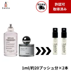 【正規品】Maison Margiela 香水 1ml 2本セット レイジーサンデーモーニング×アイアム チャプター65