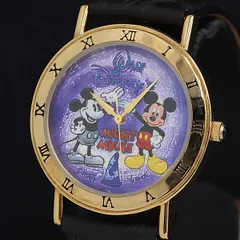 箱付 稼動 ミッキーマウス ディズニー QZ キャラクター時計 メンズ腕時計 OGH 2000000 NSK