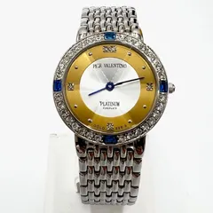 【稼動/新品電池】PER VALENTINO パール 天然ダイヤモンド 腕時計 楽天市場】美品 ペレ バレンチノ PER VALENTINO メンズ 腕時計