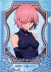 【中古】クリアファイル シールダー/マシュ・キリエライト A4描き下ろしクリアファイル 「ココス×Fate/Grand Order -絶対魔獣戦線バビロニア-×ウルクの饗宴キャンペーン」 メニュー注文特典第1弾