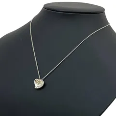 【極美品】ティファニー　フルハートネックレス　シルバー925 TIFFANY&Co. ティファニー フルハート ネックレス シルバー