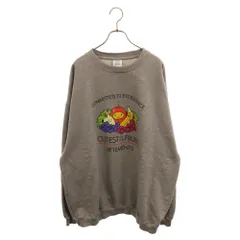 VETEMENTS (ヴェトモン) 21AW フルーツプリントオーバーサイズ クルーネックスウェットトレーナー グレー UA52TR690Gのサムネイル