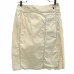 23区 ミディ丈 ラップスカート 38 アイボリー 23ku レディース